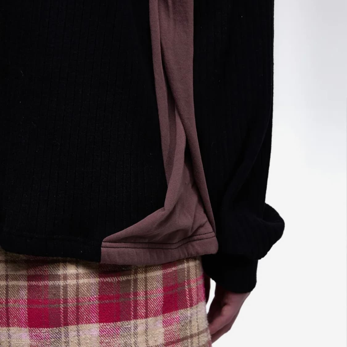 RSSC CUT OFF KNIT FULLOVER - BLACK 상품이미지5