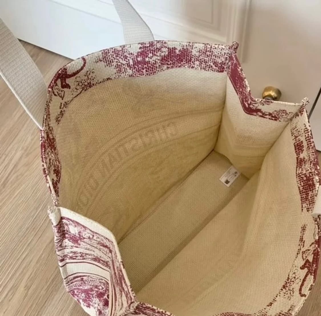 디올 리비에라 라탄 에코백 토트백 상품이미지3