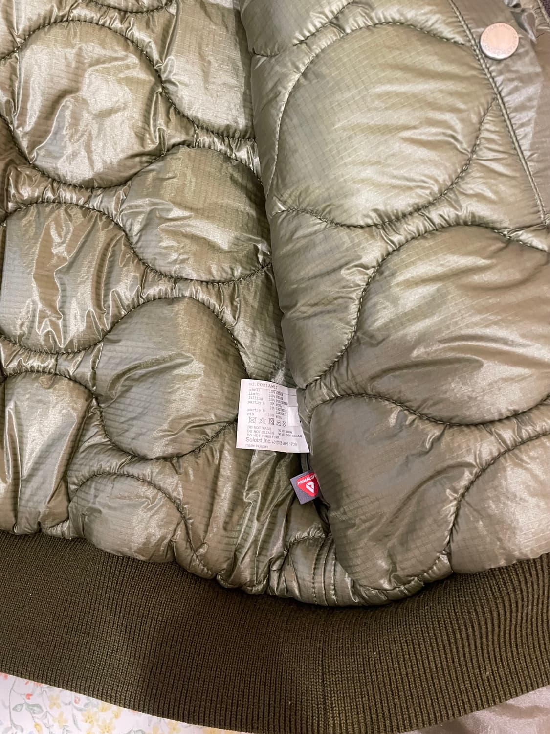 TAKAHIROMIYASHITA THE SOLOIST 성조기 봄버 상품이미지6