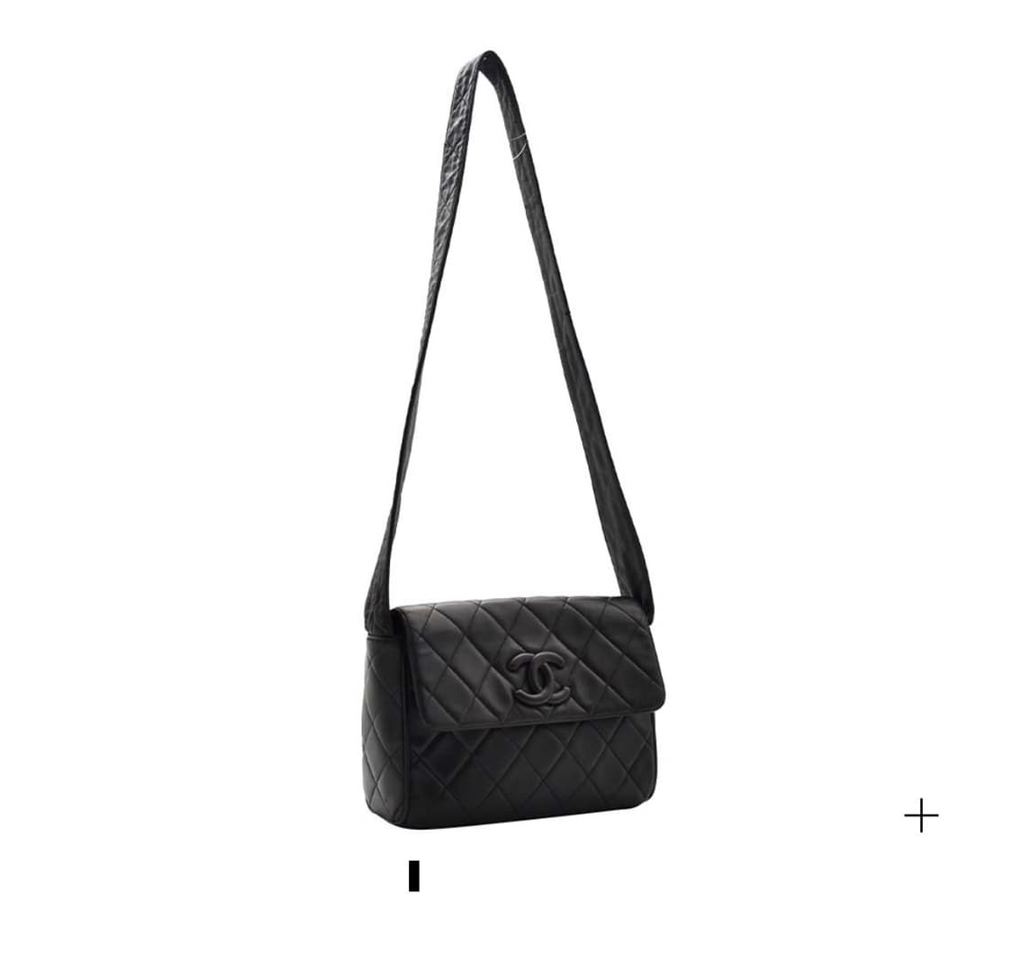 CHANEL 샤넬 빈티지 퀼팅 레더 크로스백(4번대) 상품이미지10