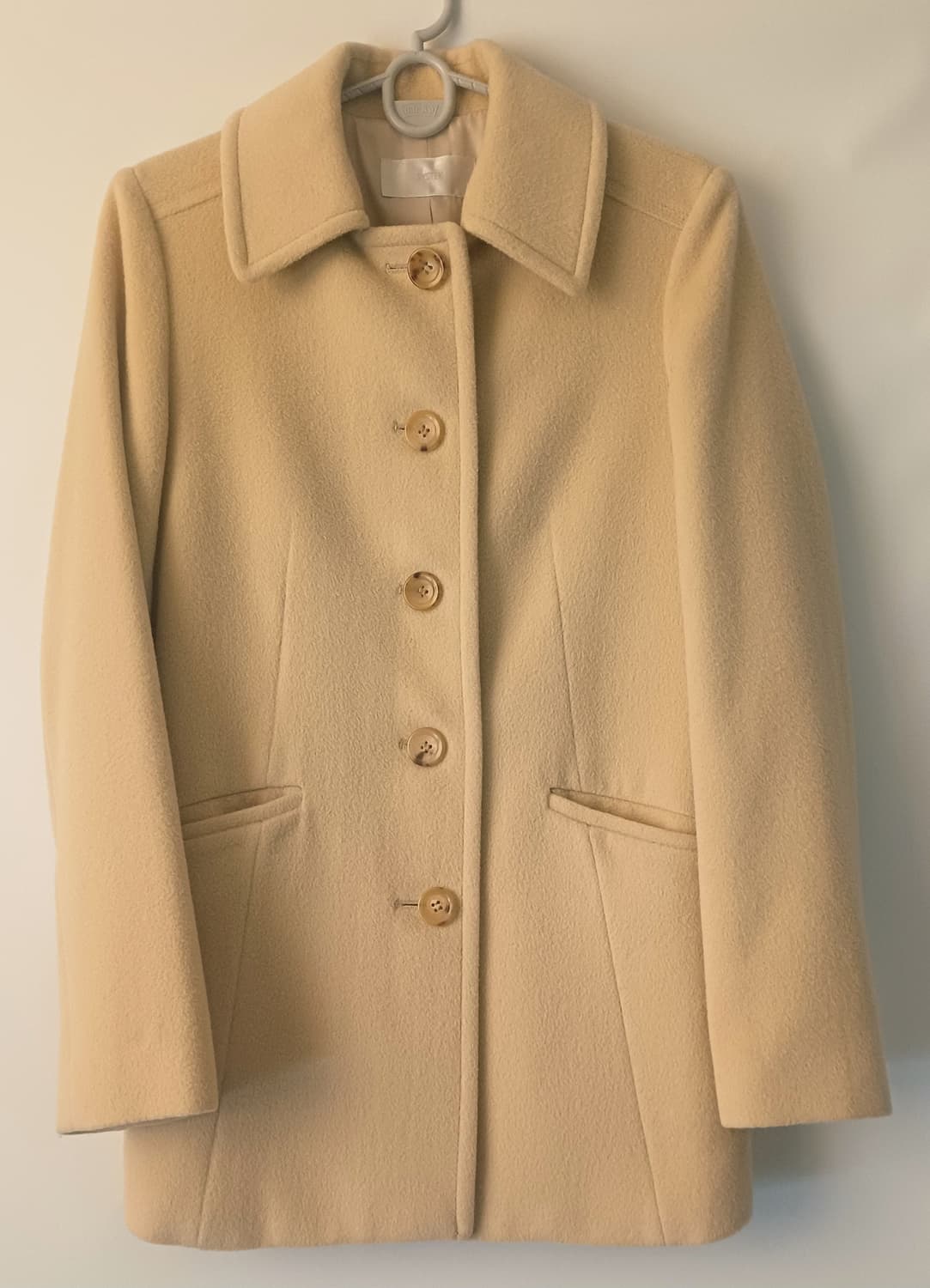 한섬 시스템 여성 베이지 울코트 상품이미지1