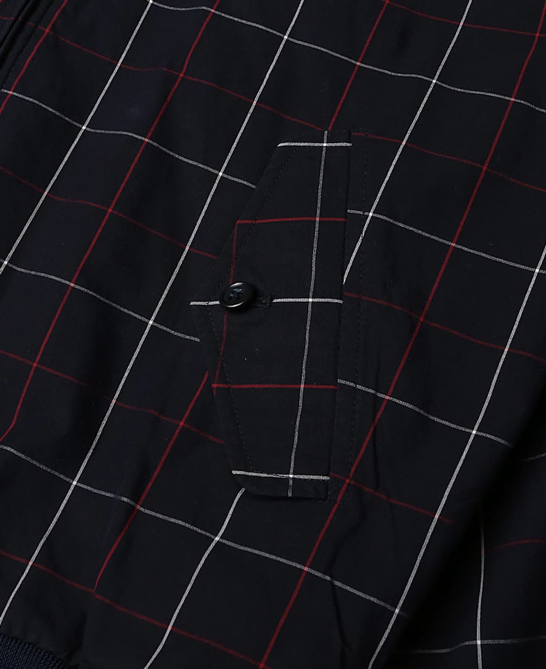 바라쿠타 [Baracuta] 다크 네이비 클래식 체크 블루라인 G9 자켓 상품이미지3