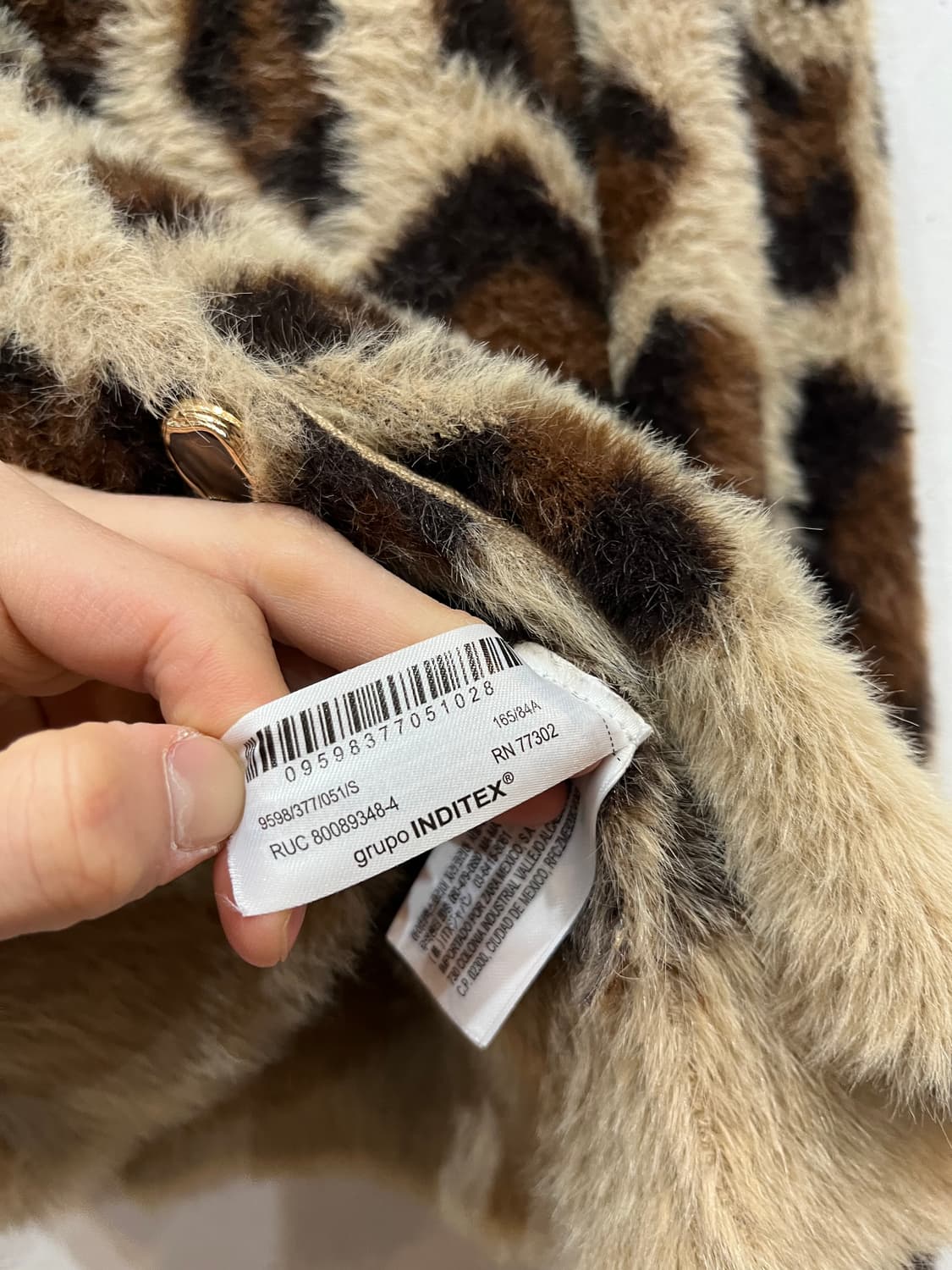 ZARA 자라 레오파드 크롭 가디건  상품이미지5