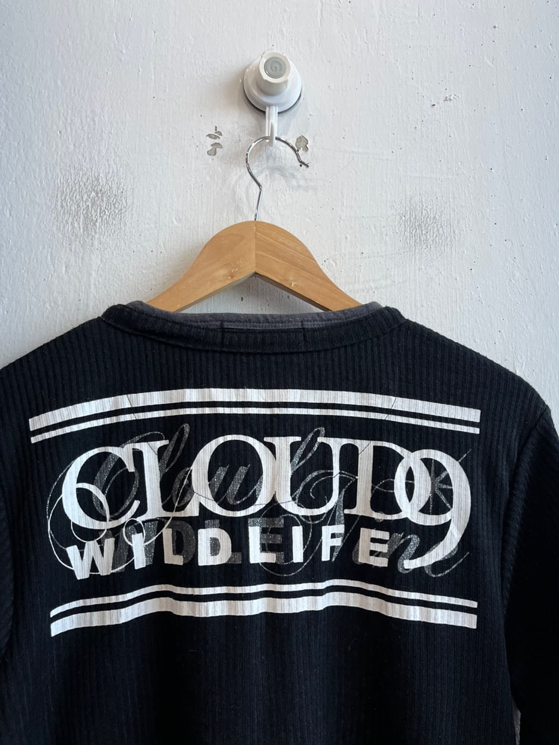 Wild life JPN 펑크 레이어드 골지 롱슬리브 상품이미지4