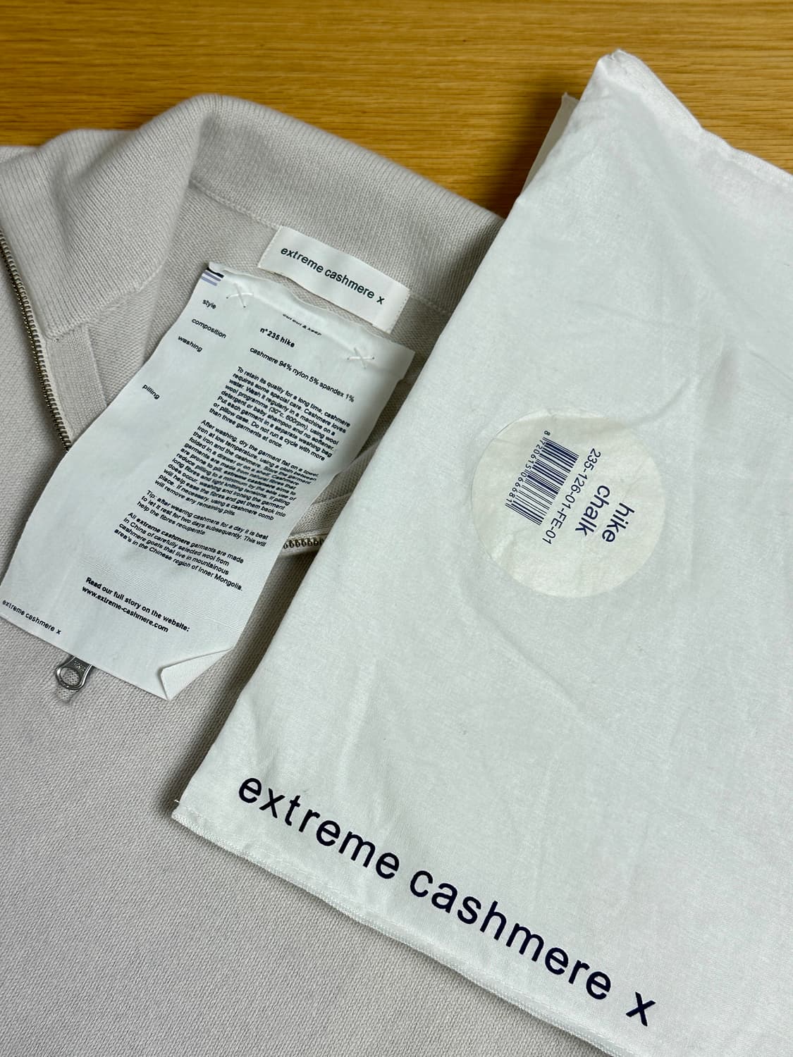[OS] 익스트림 캐시미어 n.235 hike 니트 상품이미지6