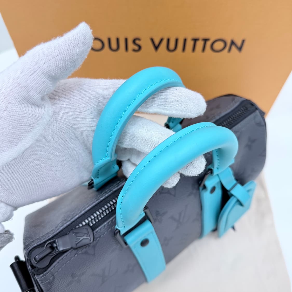 [S급/OS] 루이비통 더콰이즈 키폴 반둘리에 25 크로스백 숄더백 상품이미지6