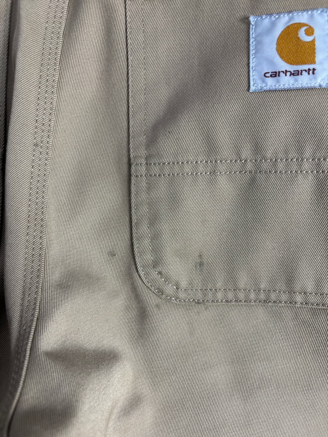 Carhartt 칼하트 베이지 심플 코튼 팬츠 32 상품이미지4