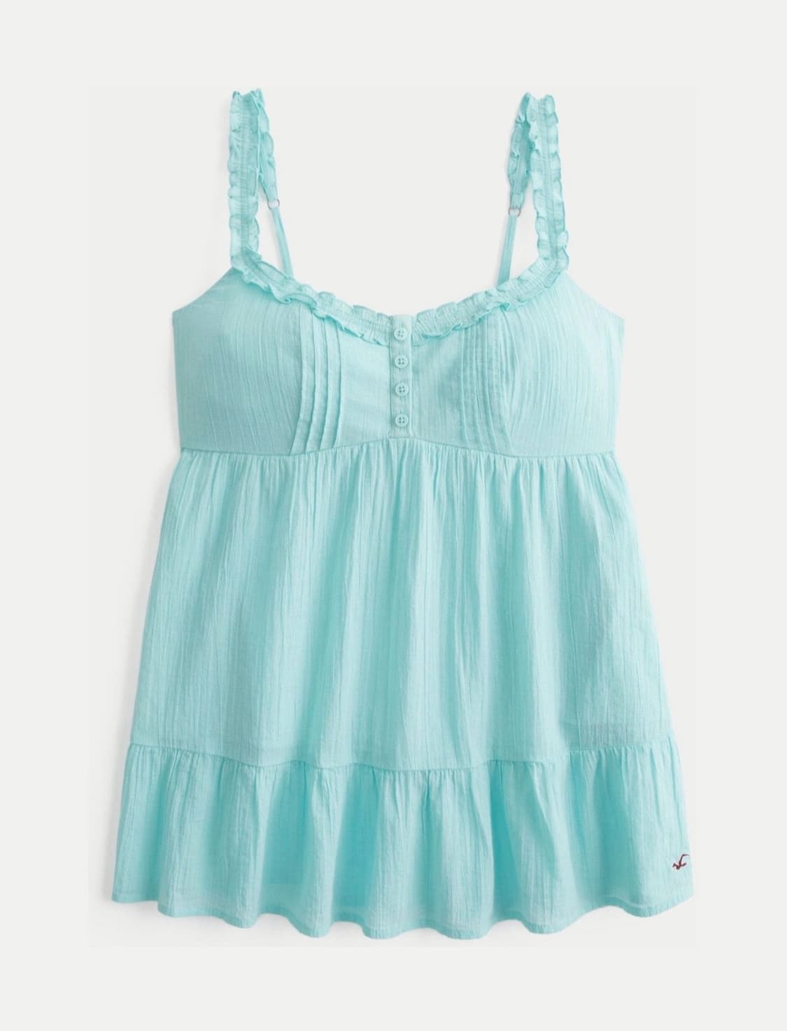 Holister mint babydoll top 홀리스터 민트 나시 s 상품이미지1