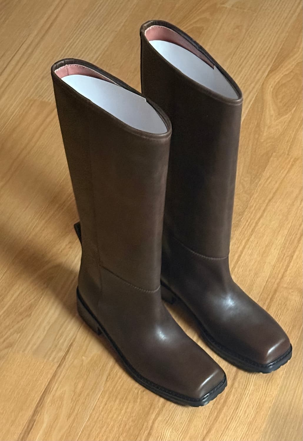 새상품 고현정 부츠 소가죽 아카이브앱크 상품이미지6