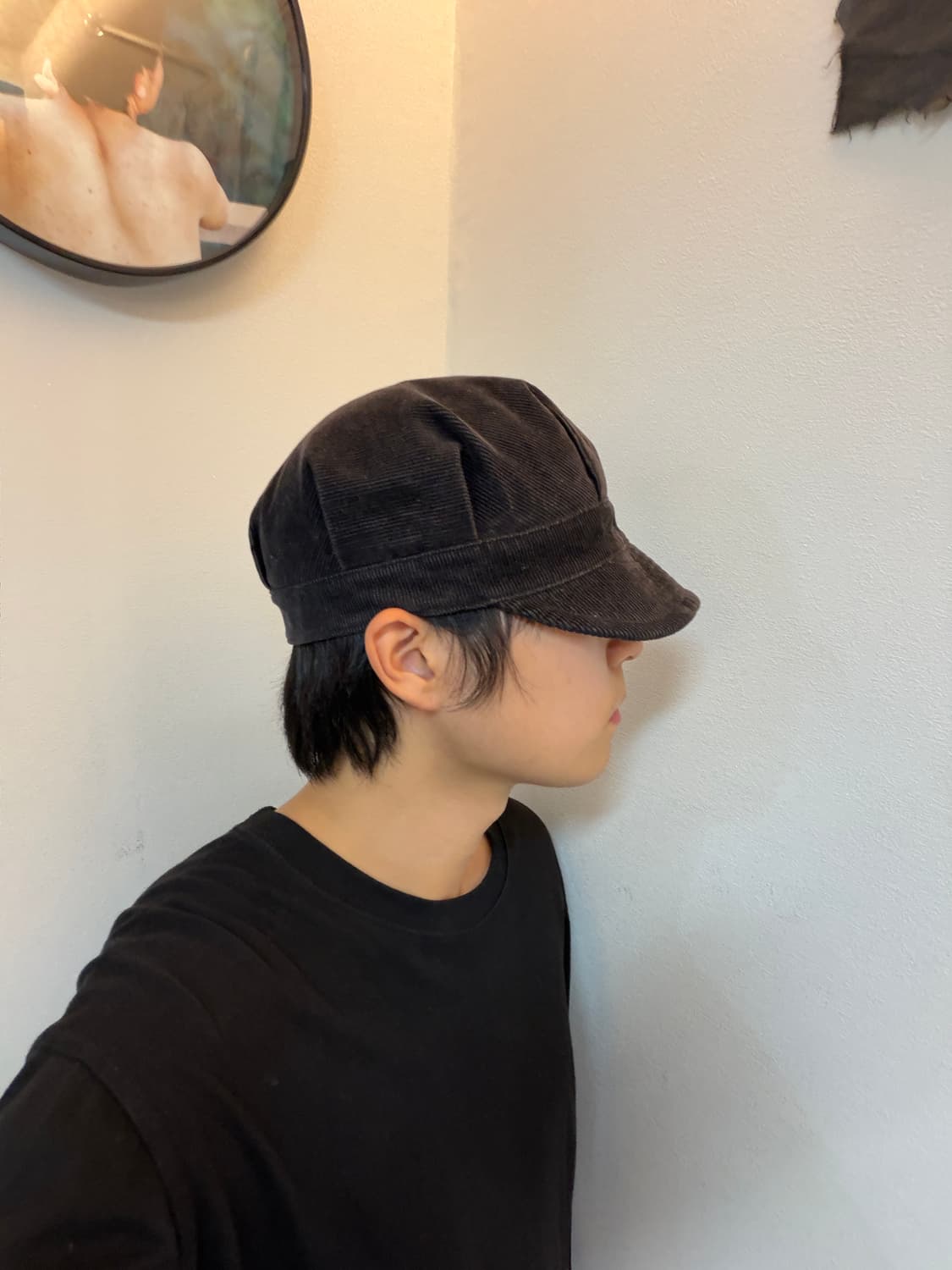 CA4LA 카시라 코듀로이 워크캡 상품이미지1
