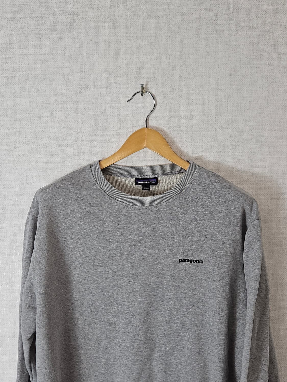 파타고니아 P6 백로고 맨투맨 스웻셔츠 테리 L 상품이미지4