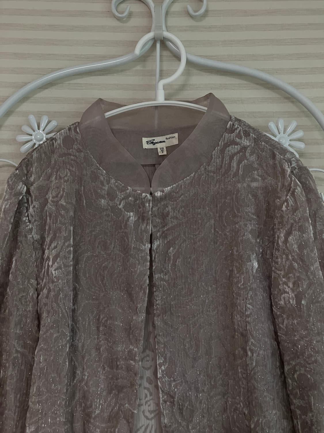 빈티지 핑크 펄 자켓 y2k 스트릿 갸루 펑키 일본빈티지576 상품이미지3