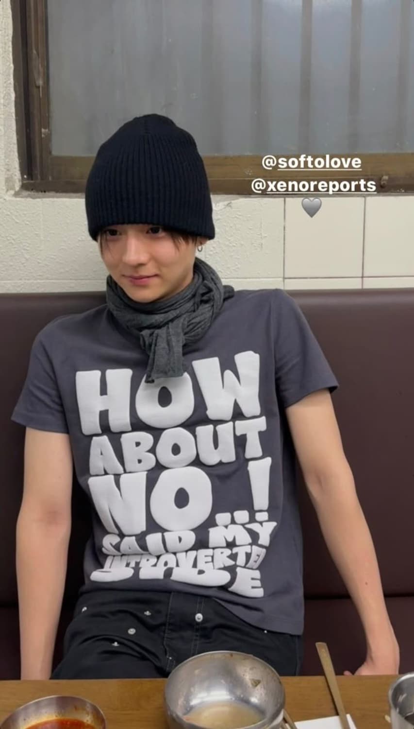 제노리포트 how about no tee 차콜 상품이미지3