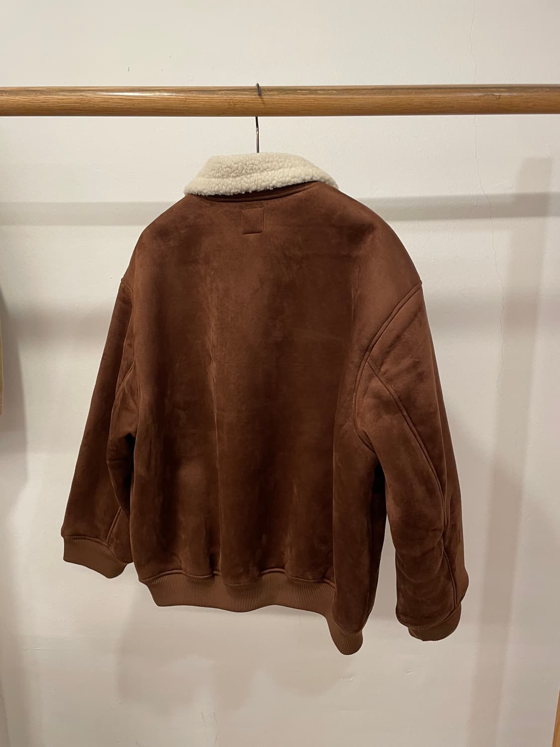 mono mart brown suede jacket 상품이미지3