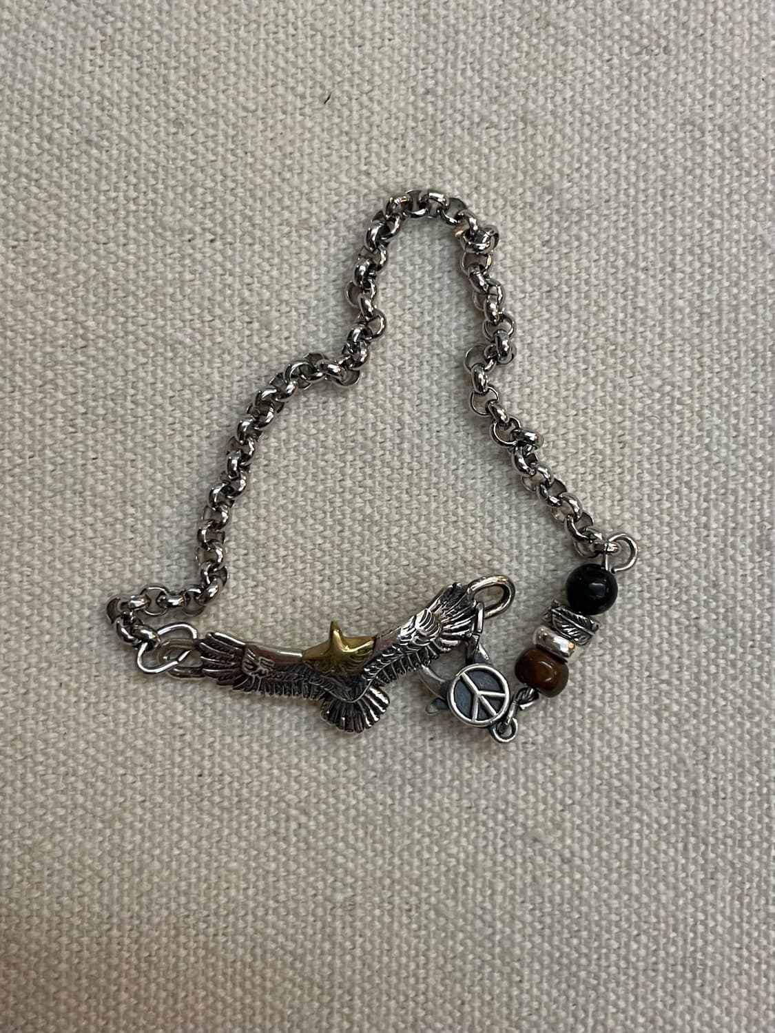 Eagle free호안석 & 실버925 포인트 체인팔찌 상품이미지2