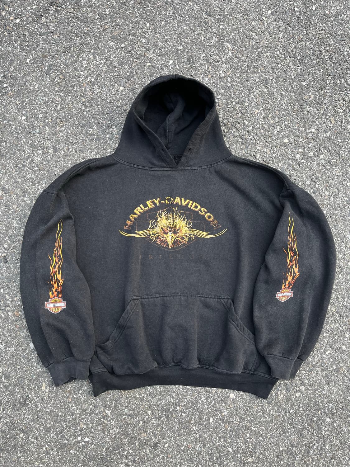 3XL) Harley Davidson Flame Hoodie 상품이미지1