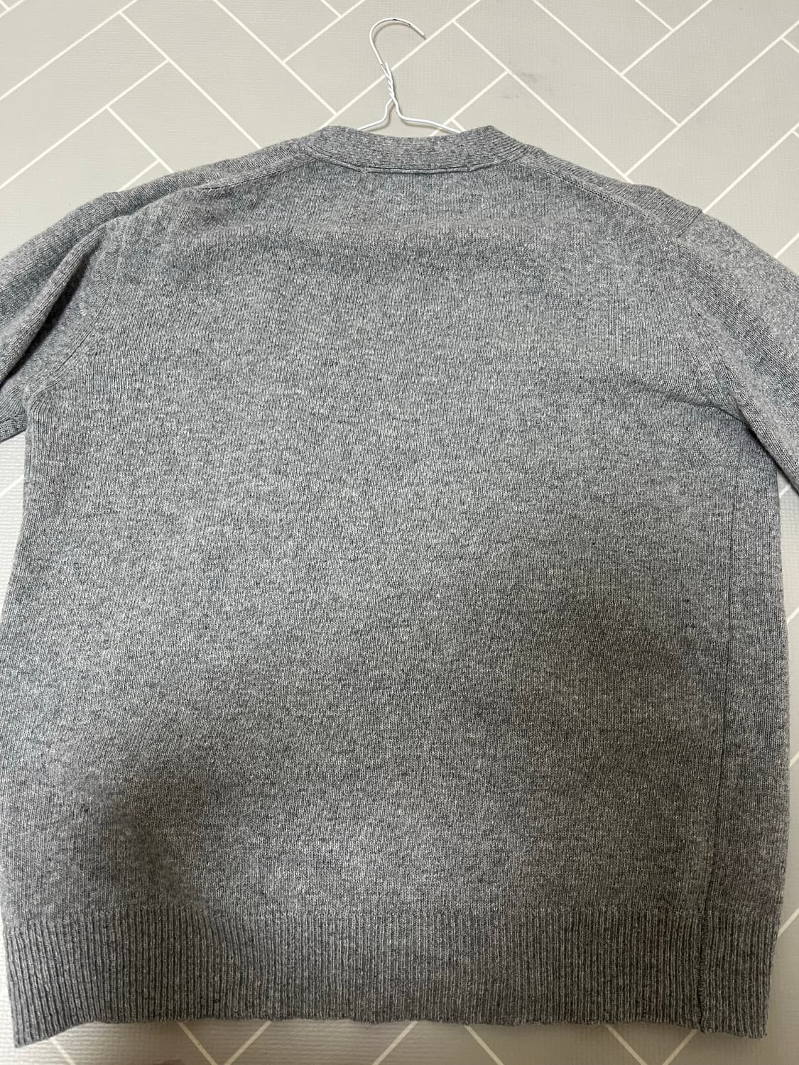 꼼데가르송 그레이 가디건 상품이미지4