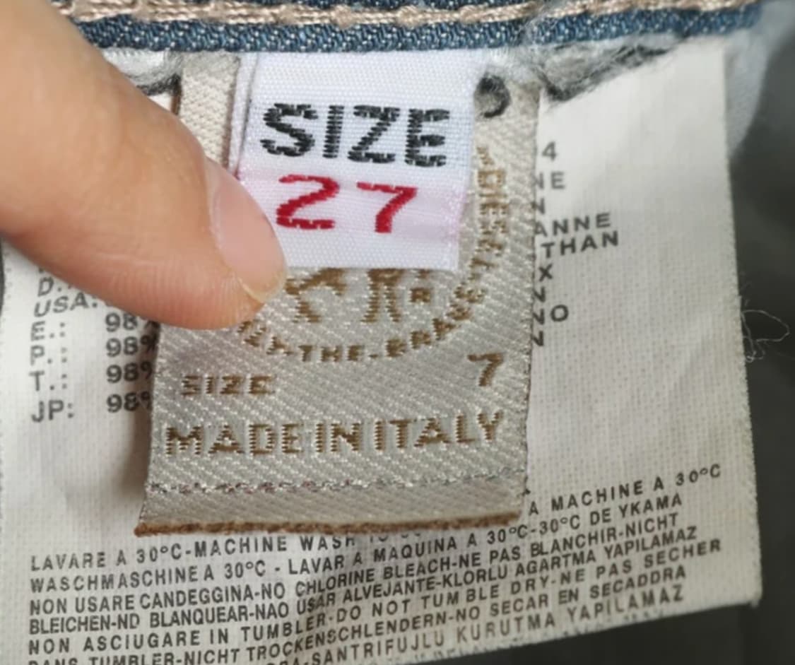 디젤 빈티지 데님 팬츠 상품이미지9