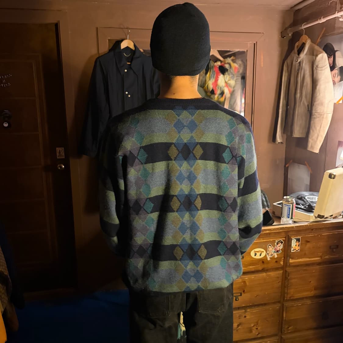 DUNHIL WOOL ANGORA OVERFIT KNIT XL 상품이미지3