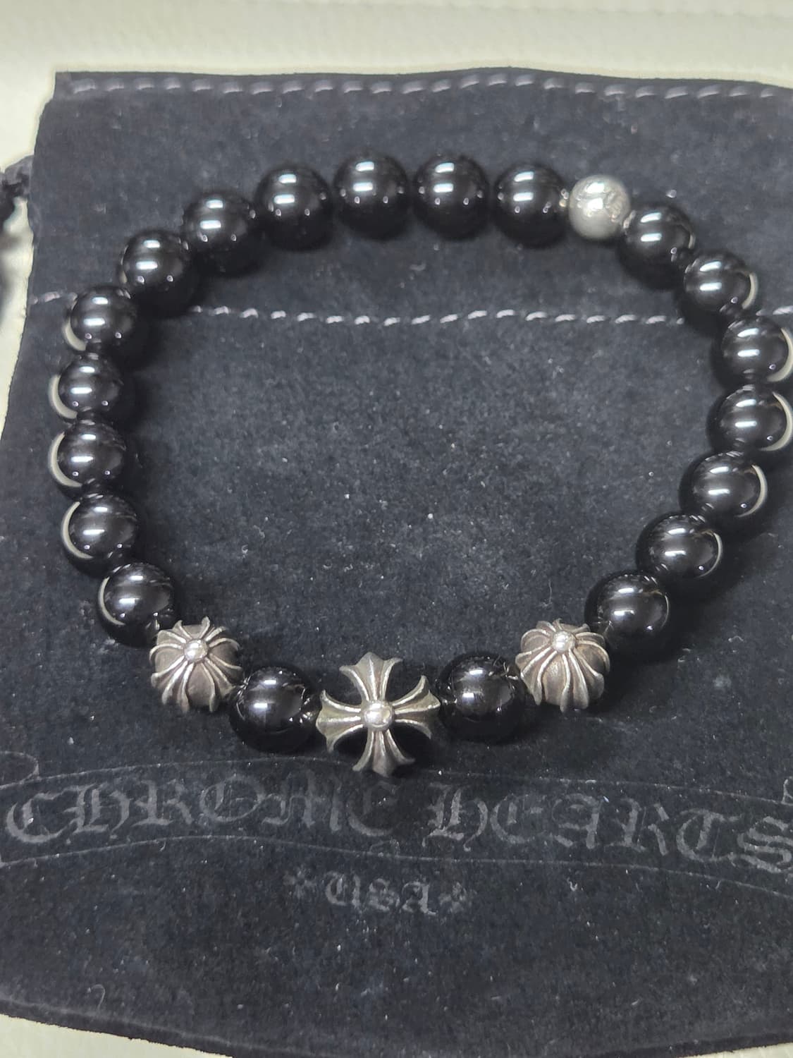 크롬하츠 8mm비즈 팔찌 상품이미지4