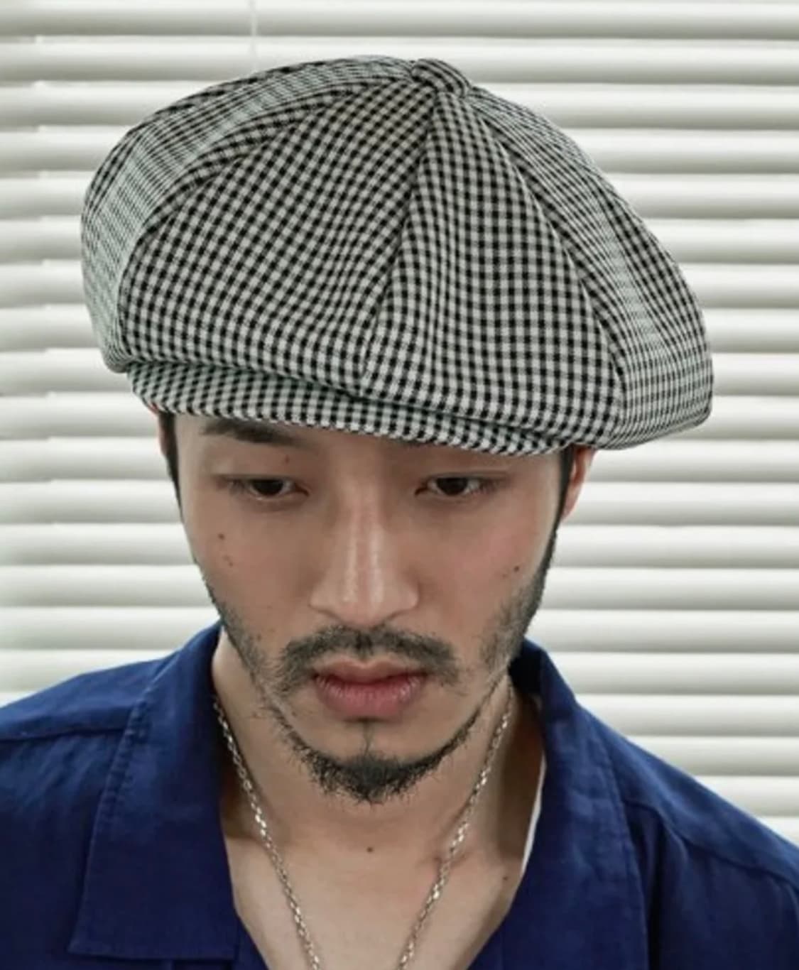 MILLIONAIRE HATS & CO 밀리어네어 햇/깅엄체크 베레모 상품이미지1