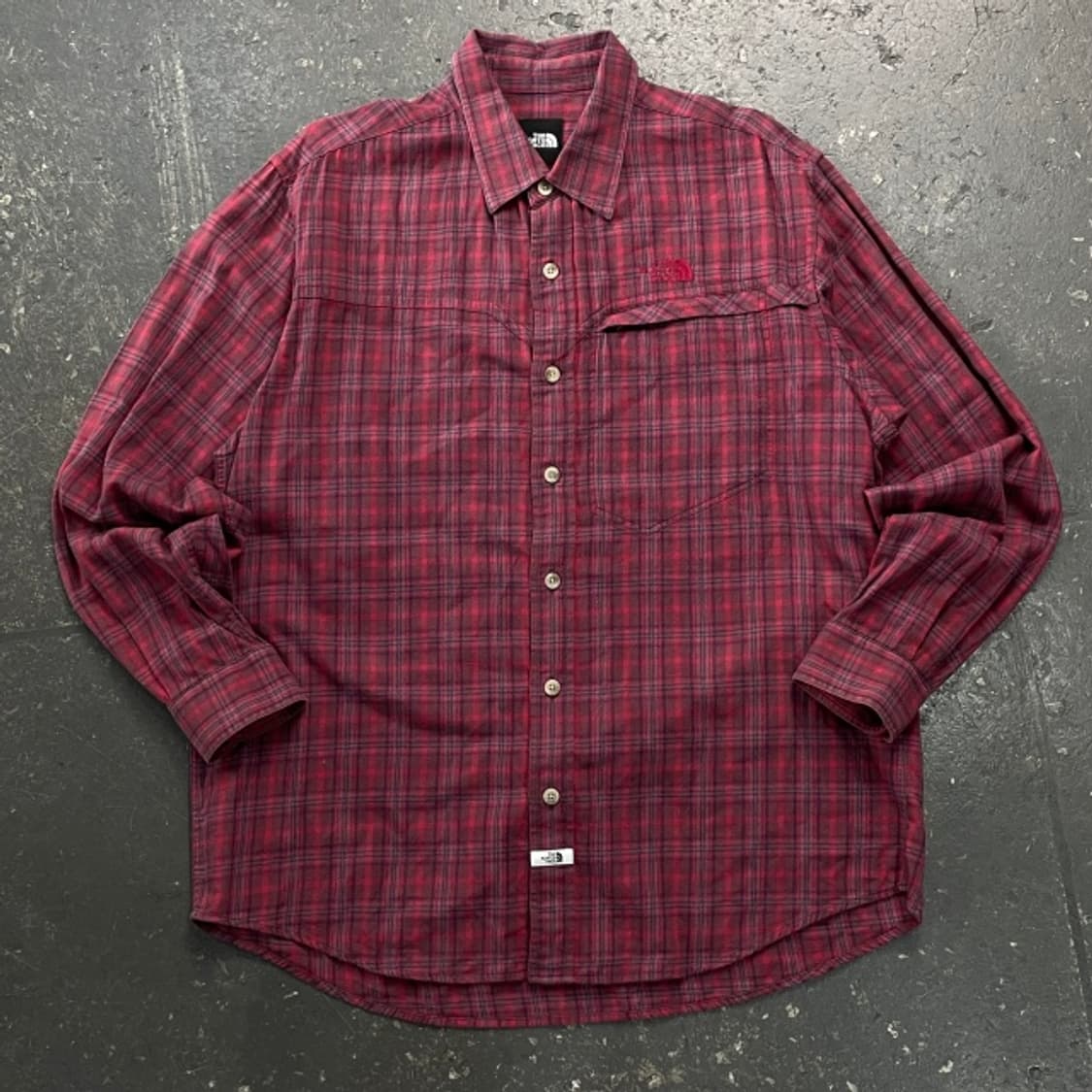 100 노스페이스 체크셔츠 상품이미지1