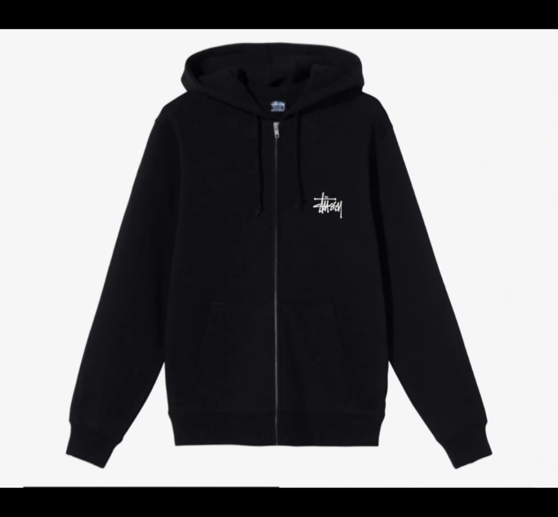 스투시 베이직 후드집업 상품이미지3
