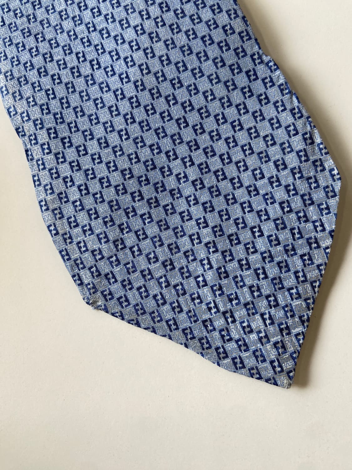 FENDI 펜디 모노그램 정품 명품넥타이 8.4cm 상품이미지9