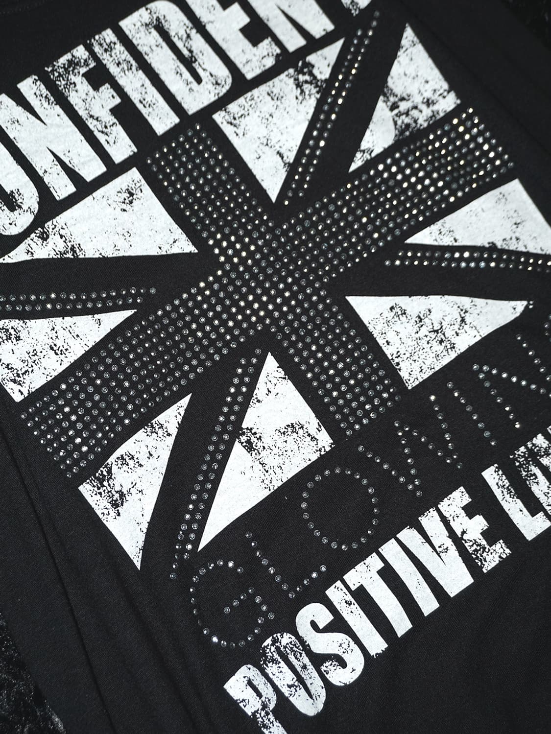 punk rhinestone flag t  상품이미지2