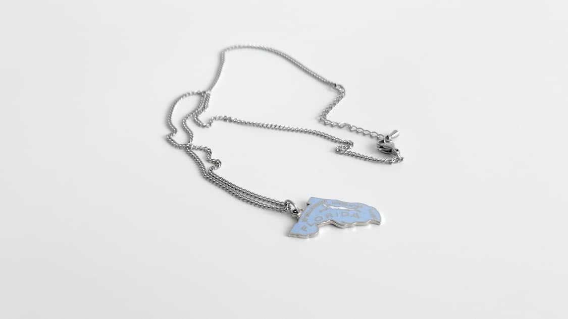 플로리다 트래블 써지컬스틸 목걸이 상품이미지9