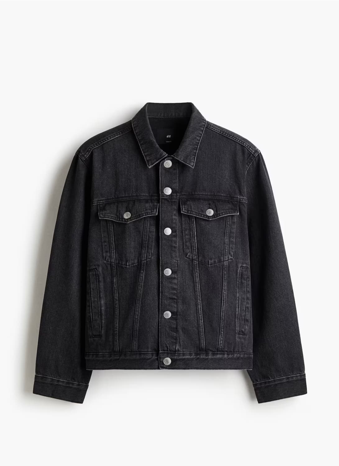 h&m 데님 트러커 자켓 상품이미지1