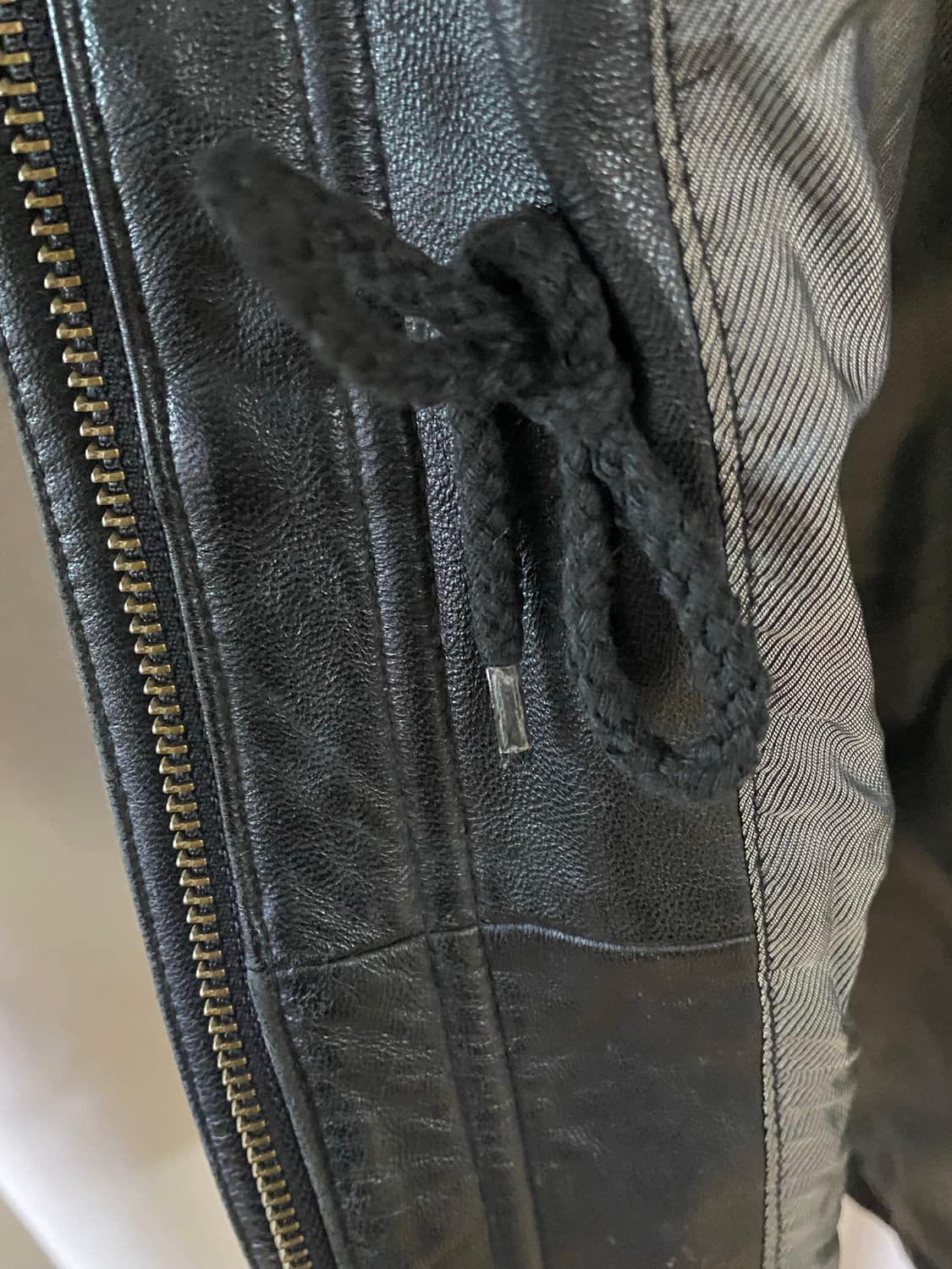 vtg leather parka 상품이미지7