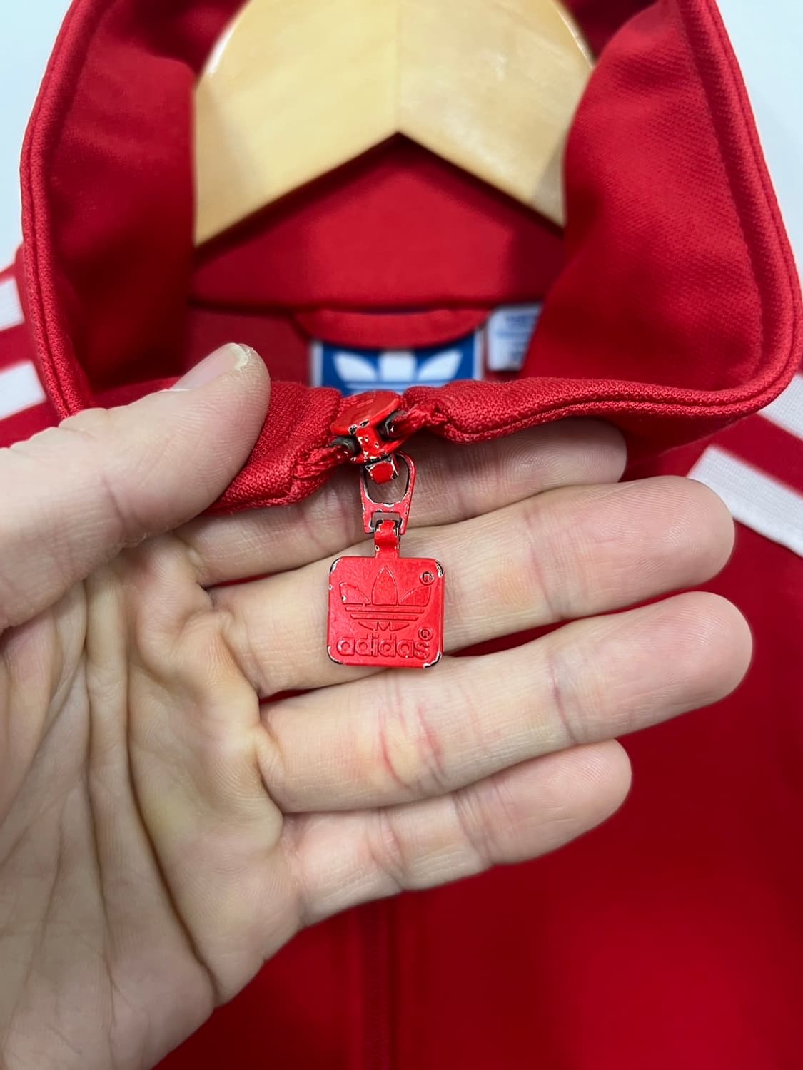 아디다스 트레포일 레드 유로파 트랙 져지 상품이미지4