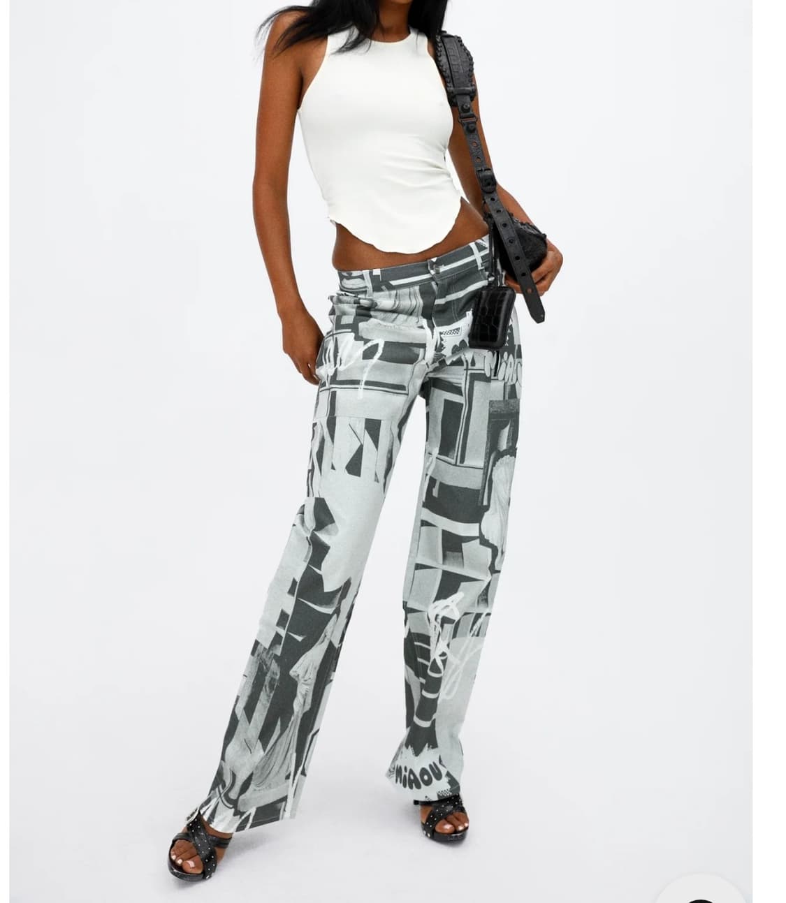 MIAOU 프린트 팬츠 상품이미지2