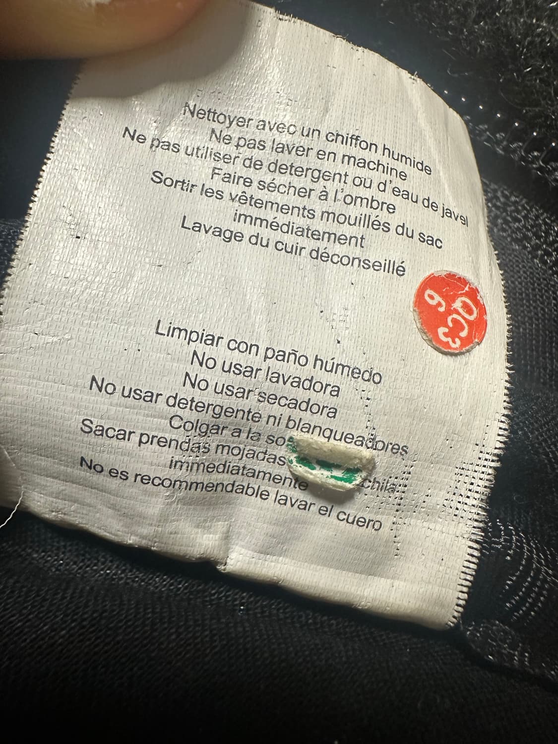 라프시몬스 이스트팩 08fw 패치 백팩 상품이미지10