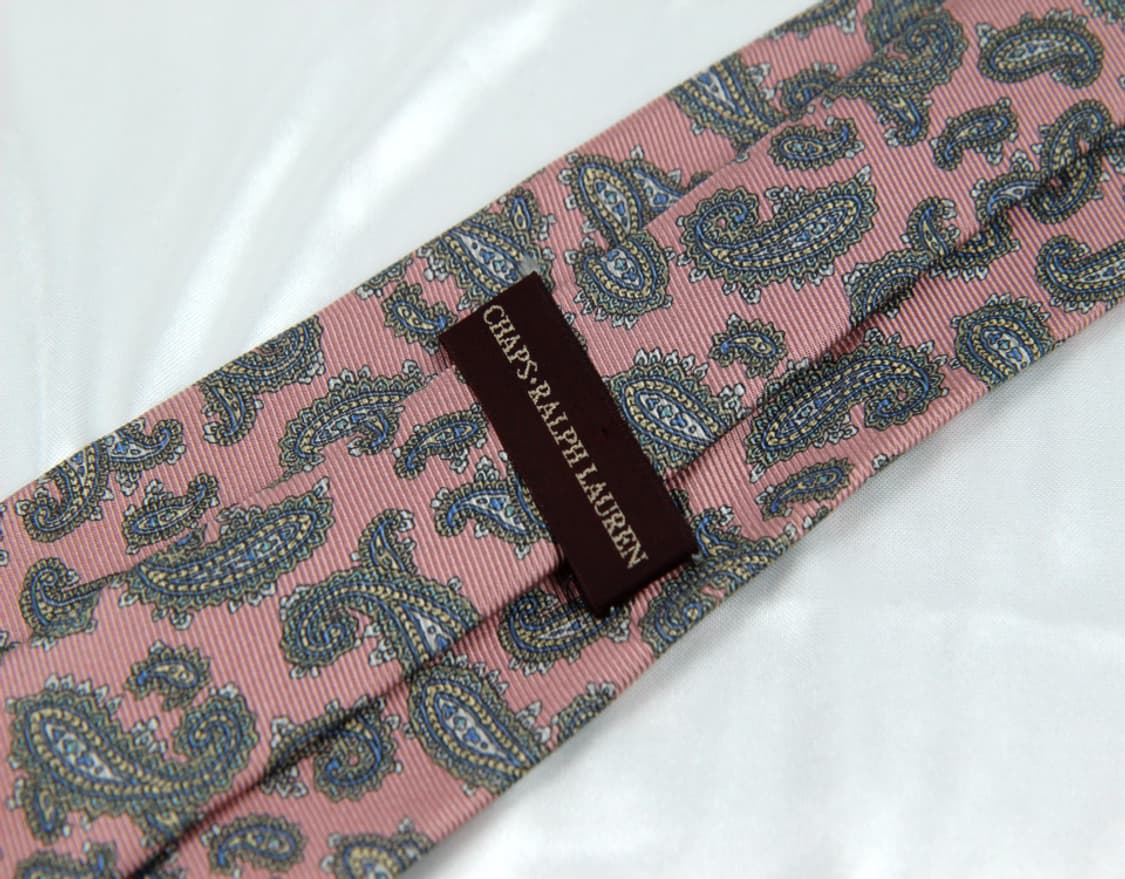 폴로 챕스 랄프로렌 8.2cm A등급 페이즐리 남자 명품 넥타이 상품이미지3