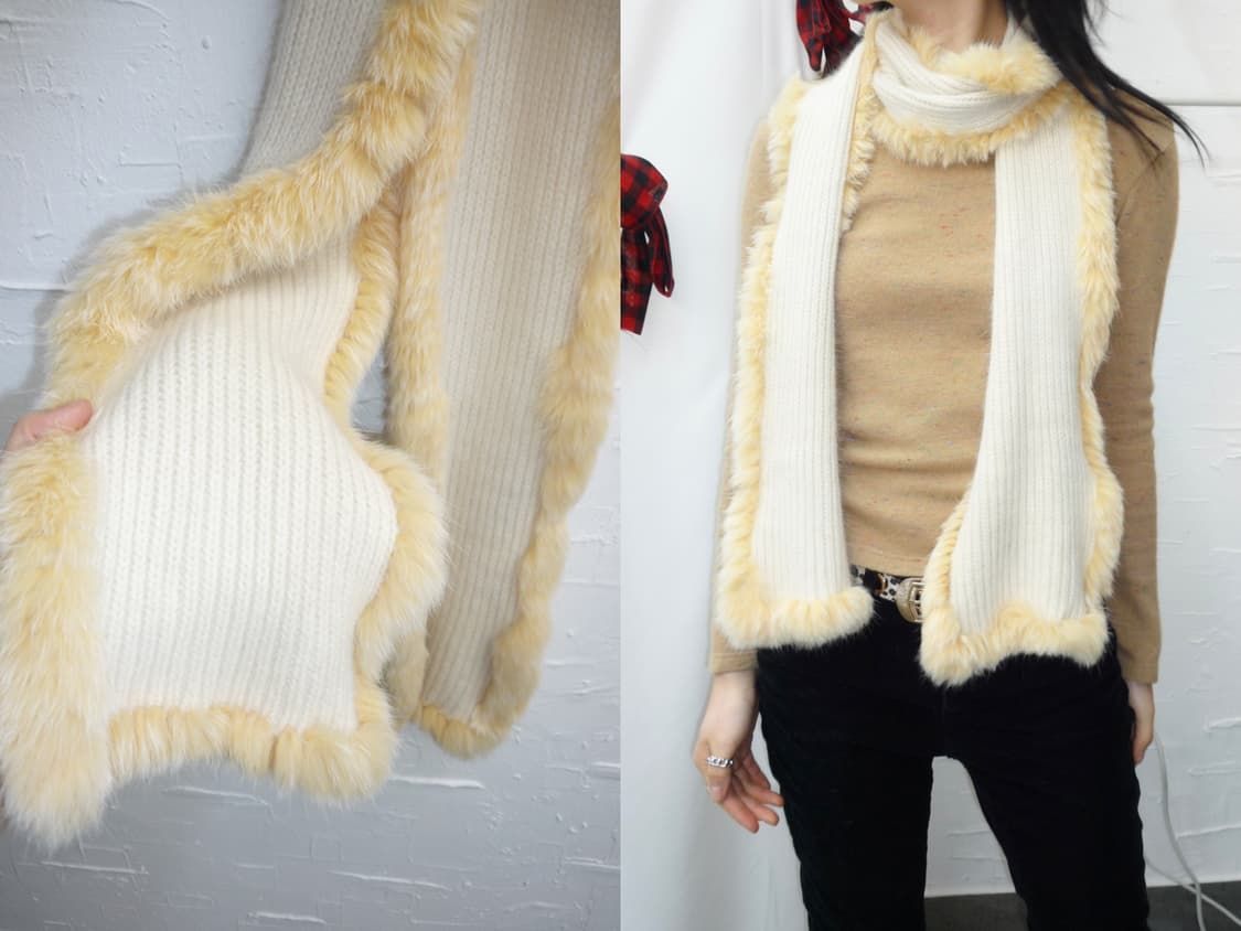 fur point muffler 상품이미지1
