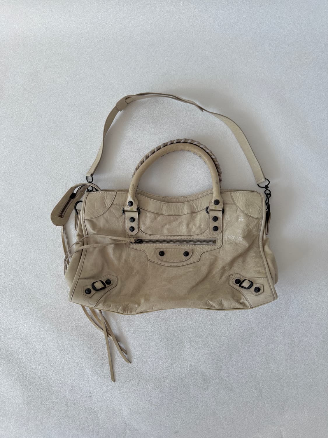 JOLIE FEMME 레더 토트 숄더백 상품이미지1