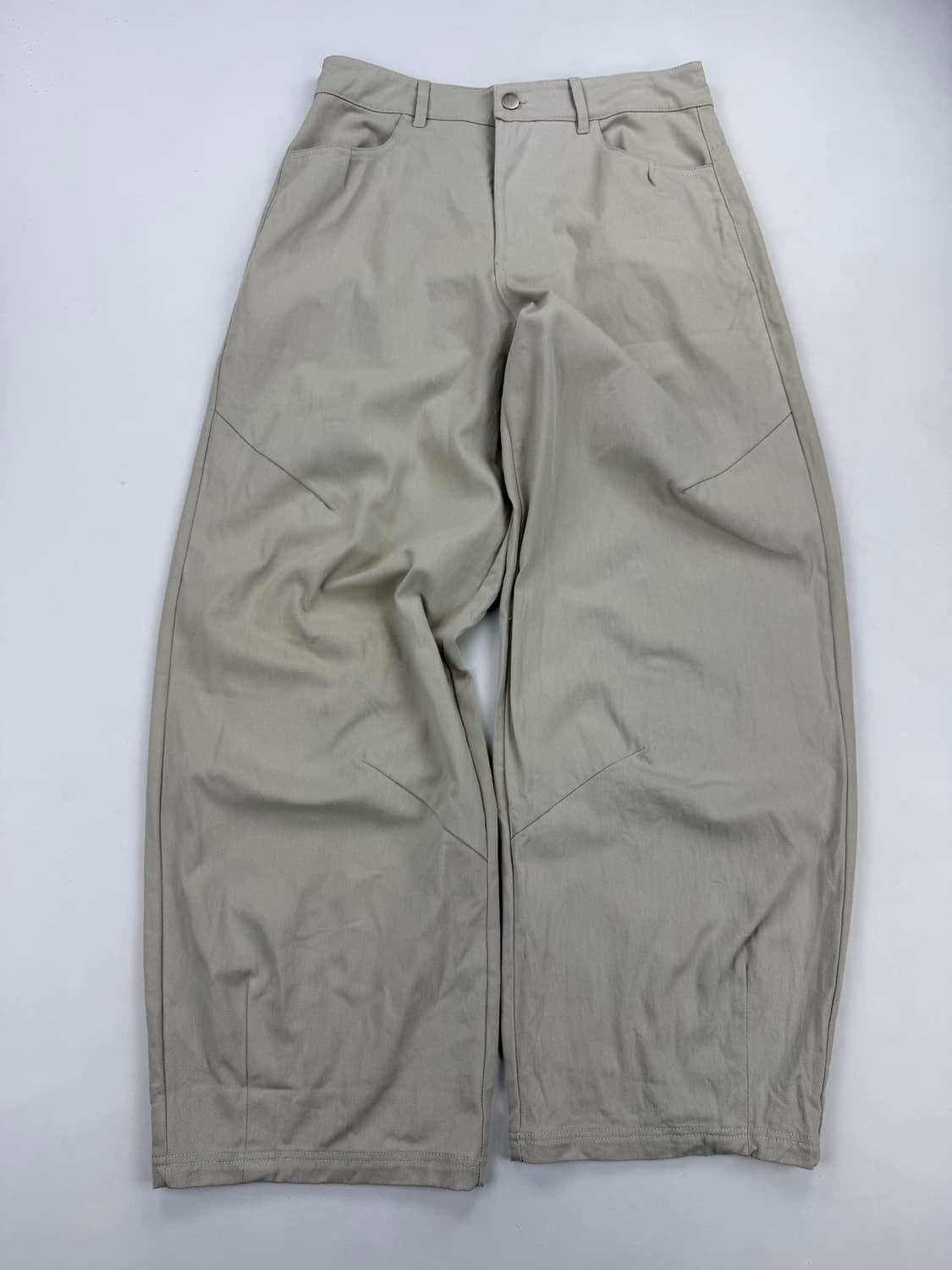 락케이크 96 Applique Pants -light gray 상품이미지3