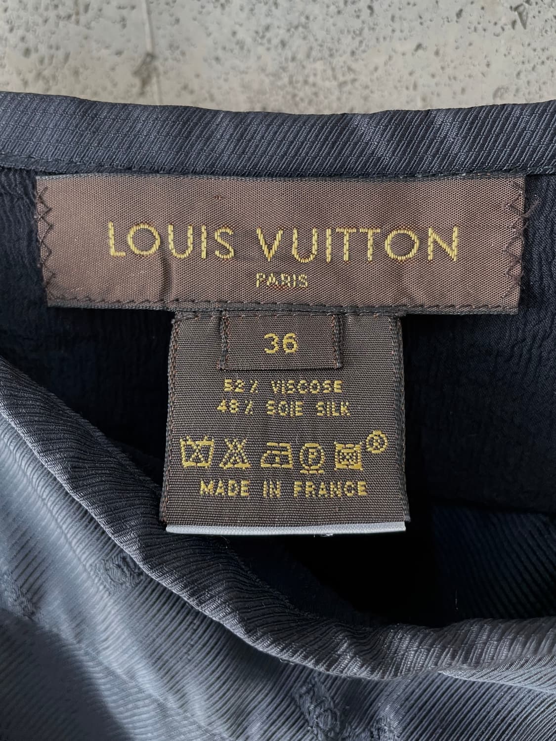 00s Louis Vuitton 루이비통 실크 스커트 상품이미지3