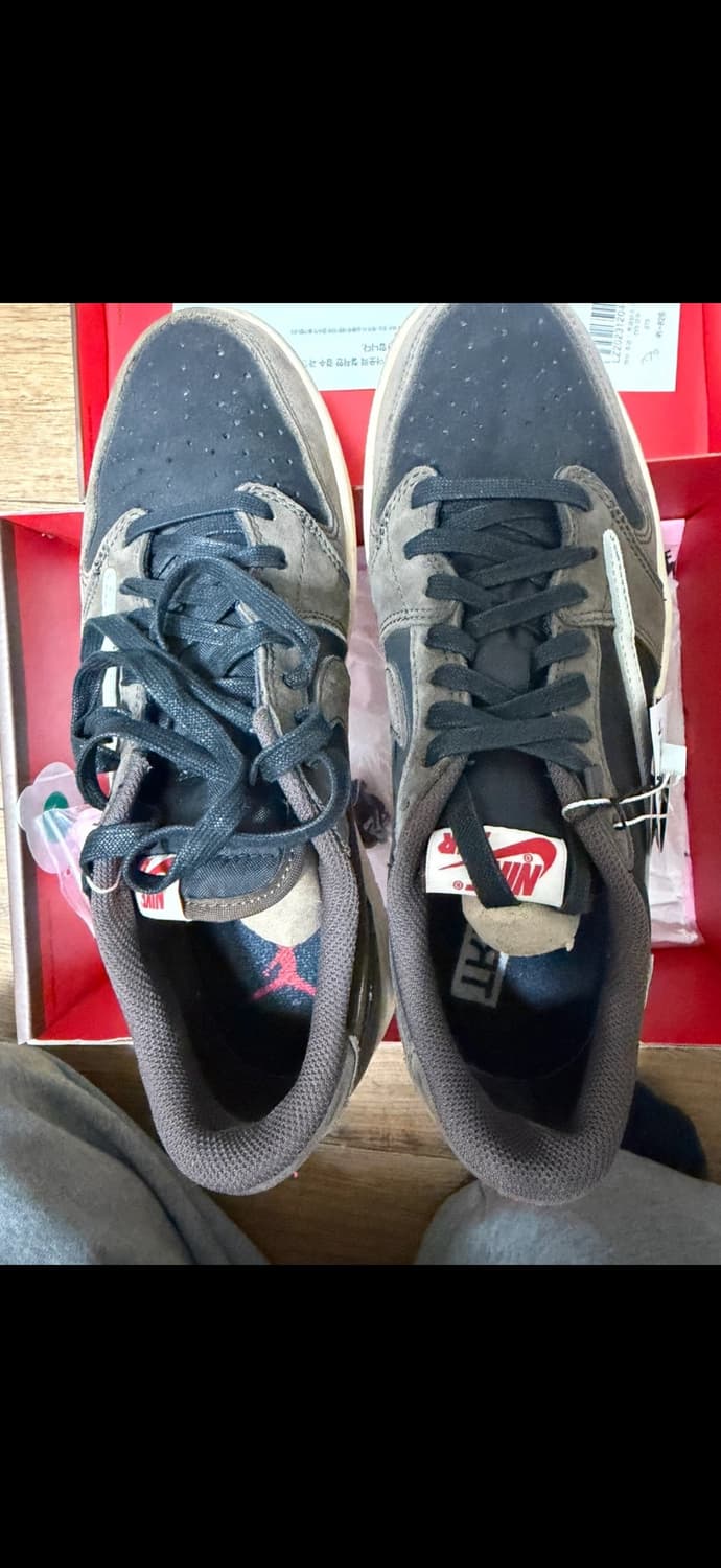 스캇 조던1 0g 로우 모카 270 사이즈 상품이미지4