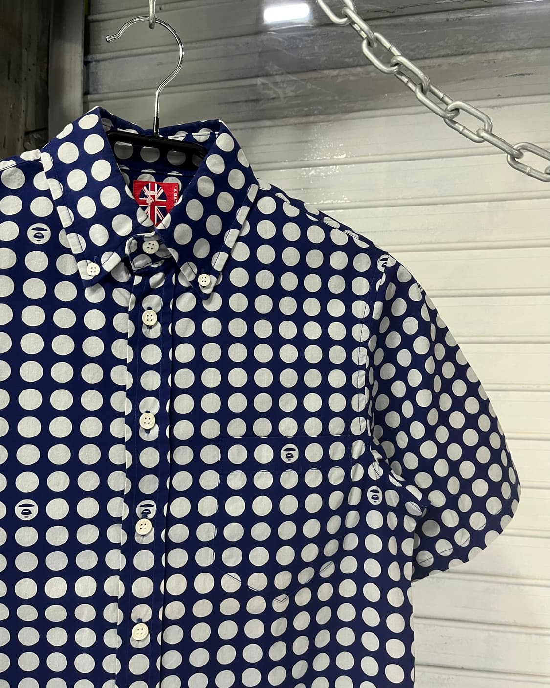 00s a bathing ape dot shirt 상품이미지4