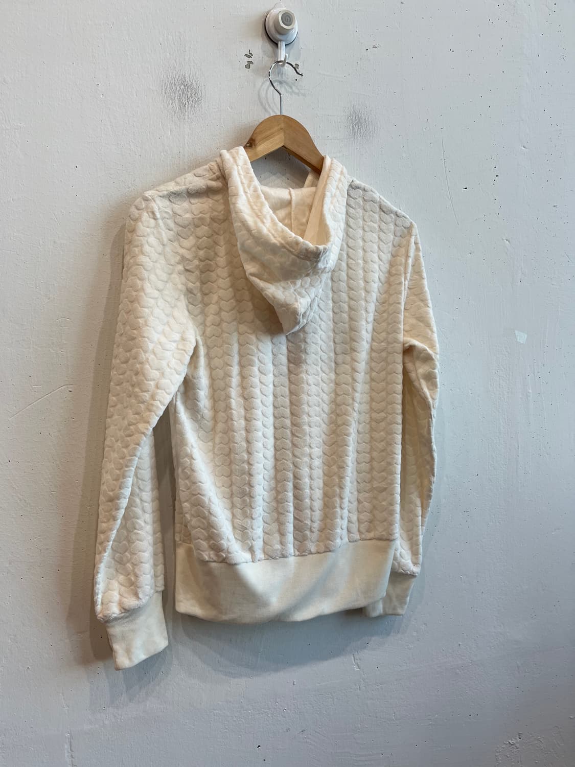 petit marais JPN 하트 플리스 후드집업 미사용품 상품이미지3