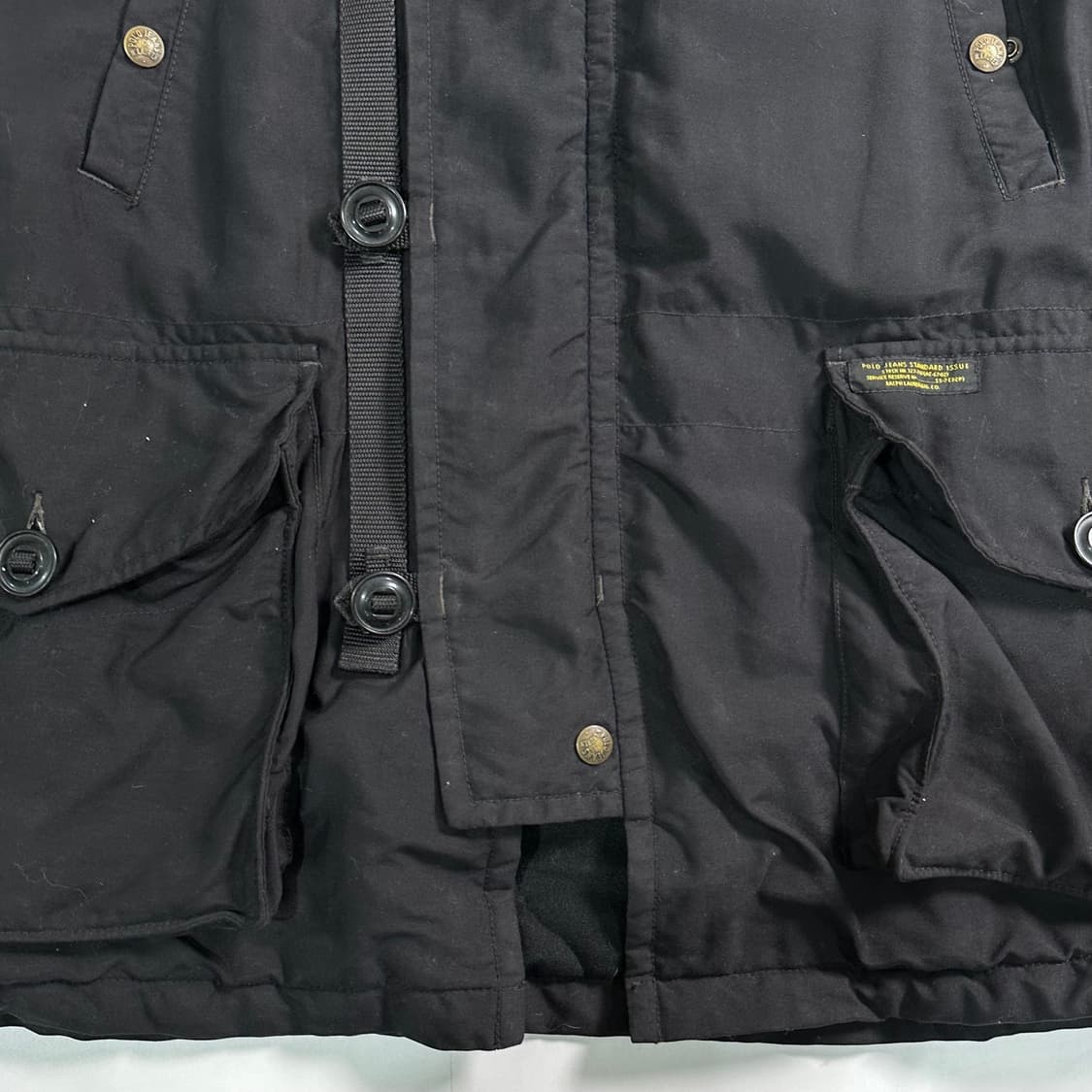 폴로 진스 블랙 밀리터리 파카 상품이미지7