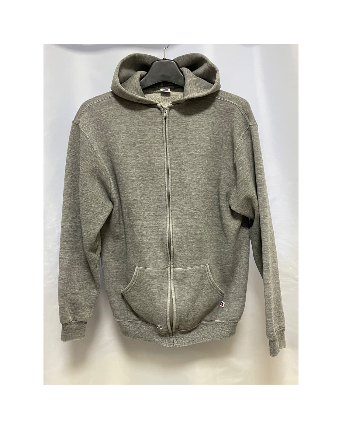 [D.O Vtg] 80s 러셀 50/50 후드 집업 그레이(L) 상품이미지1