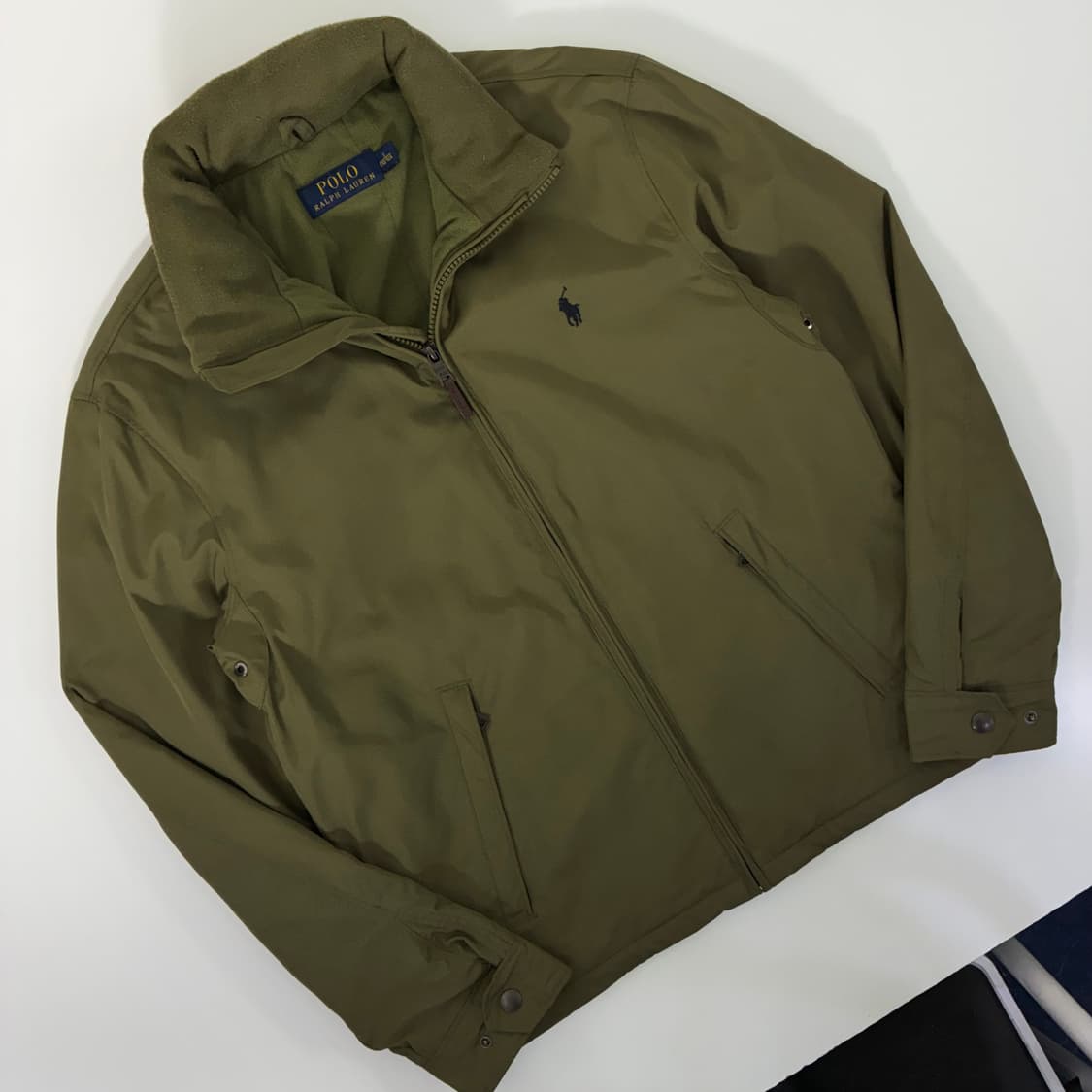  Polo  폴로 랄프로렌 자수 폴리쉘 스윙탑 페리 자켓 상품이미지3