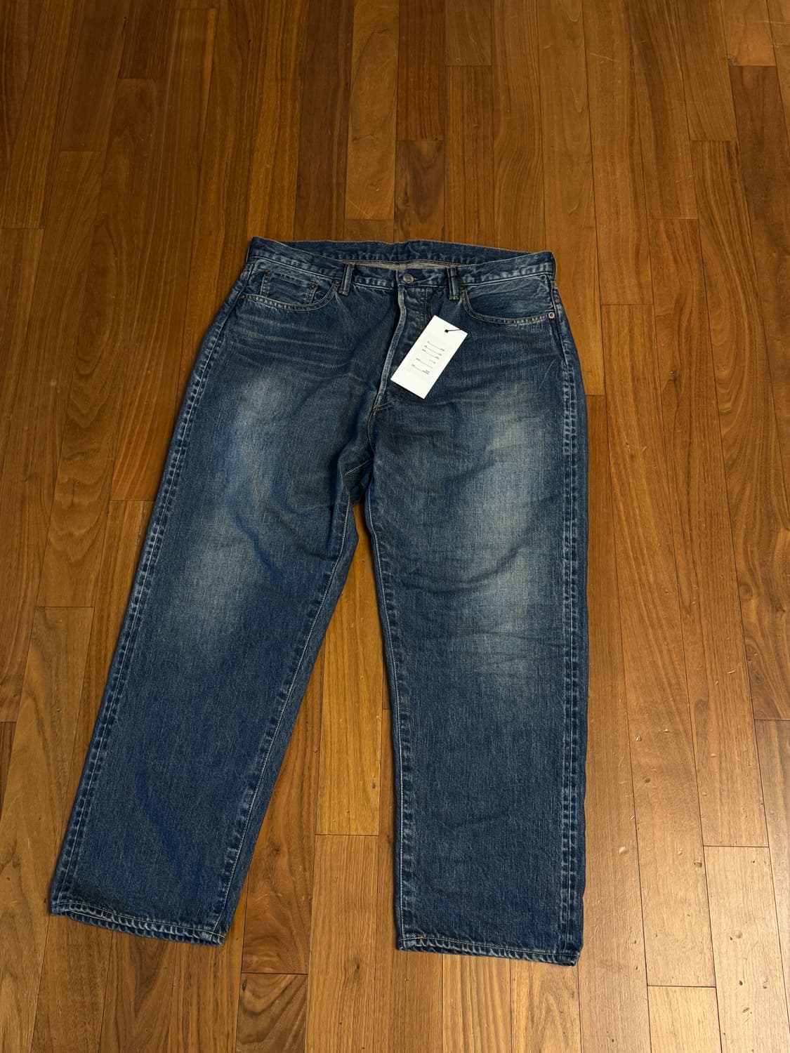 아프레쎄 Washed Wide Denim Pant AP-4002 상품이미지2