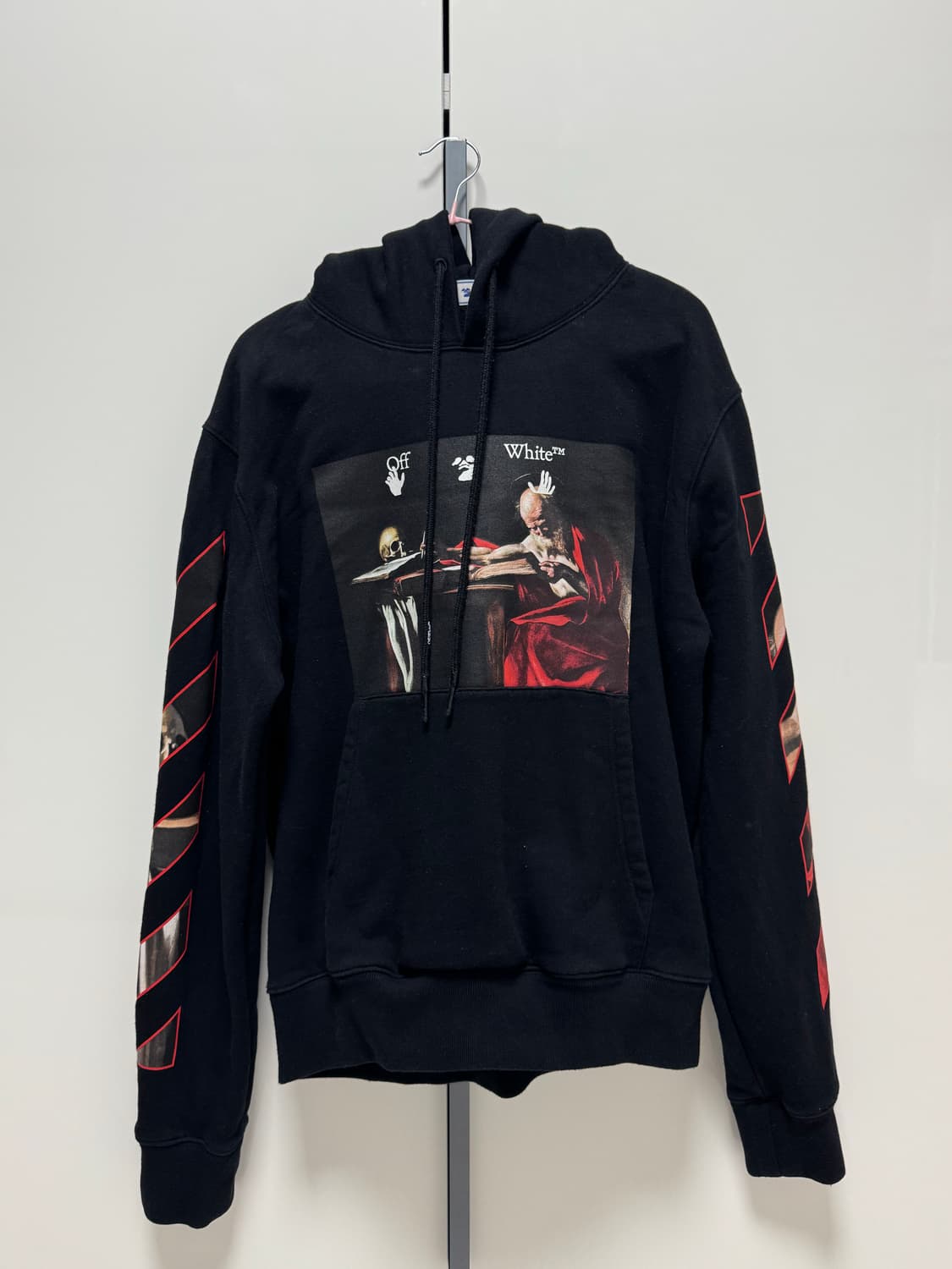 OFF WHITE 오프화이트 카라바지오 애로우 슬림 후드 상품이미지1