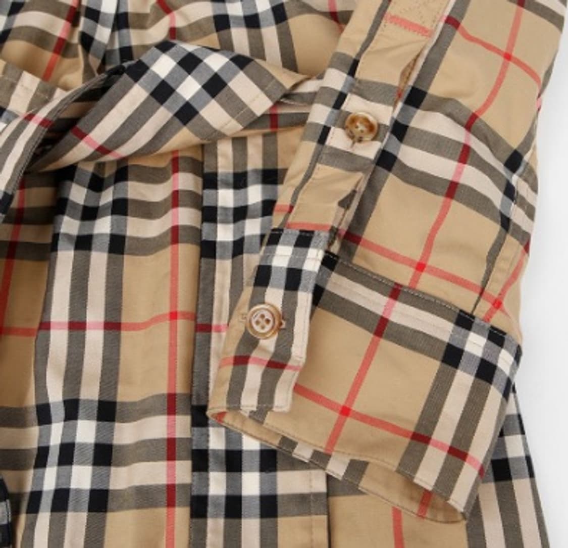 (38) 버버리 신형 타이 웨이스트 벨티드 원피스 상품이미지3