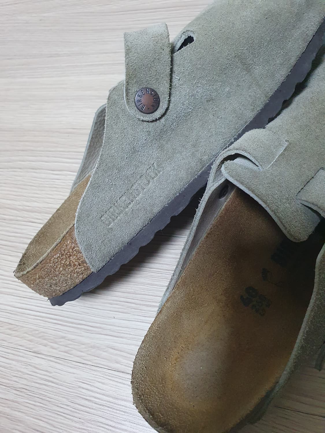 버켄스탁 타우페 스웨이드 슬리퍼 260 상품이미지9